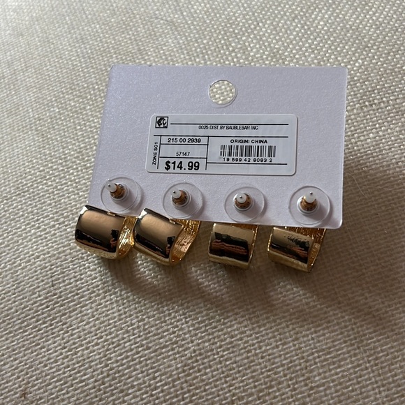 Sugarfix by Baublebear NWT Earrings 2 pair - Picture 3 of 3